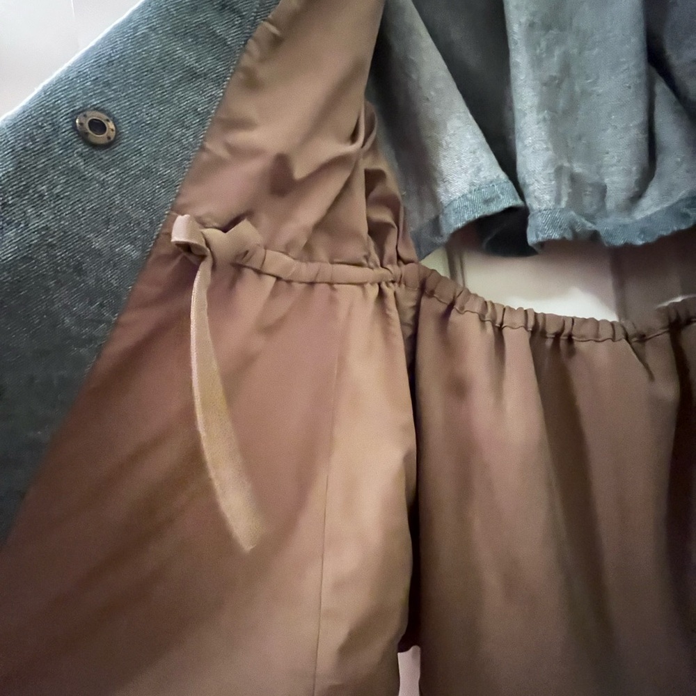 Inc Snap Button Solid Jacket - image 5